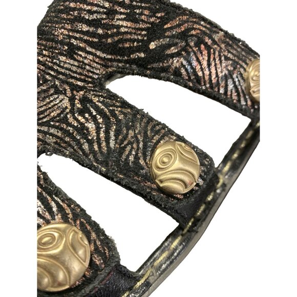 Alegria Venice Slide Sandle Metallic Size 42 - Picture 4 of 5